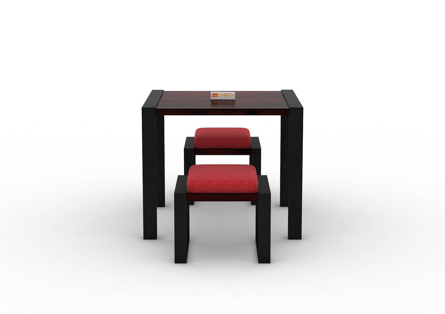 Milate-2-Seater-Dining-Set-Black-Walnut-Red_2