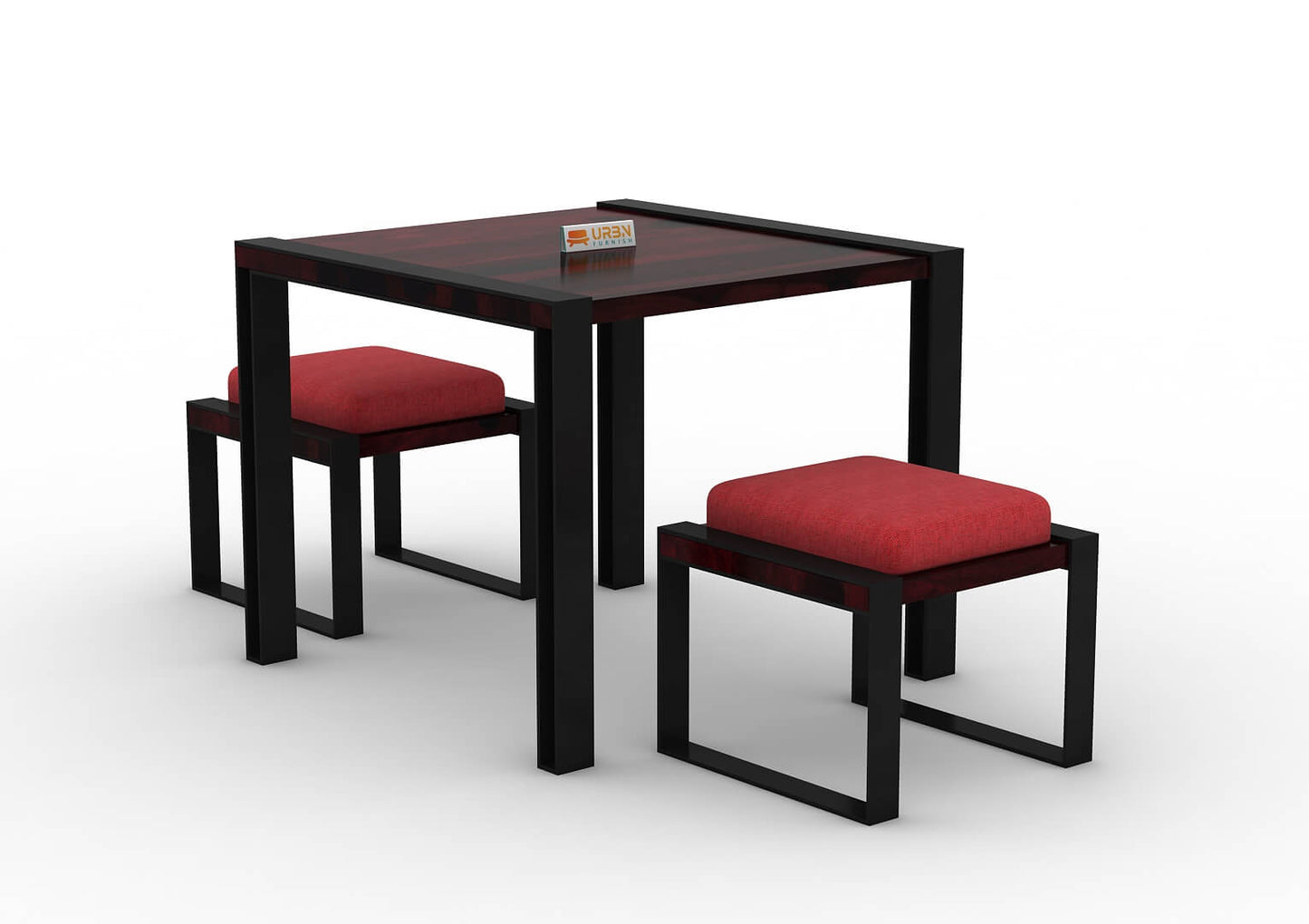 Milate-2-Seater-Dining-Set-Black-Walnut-Red_3