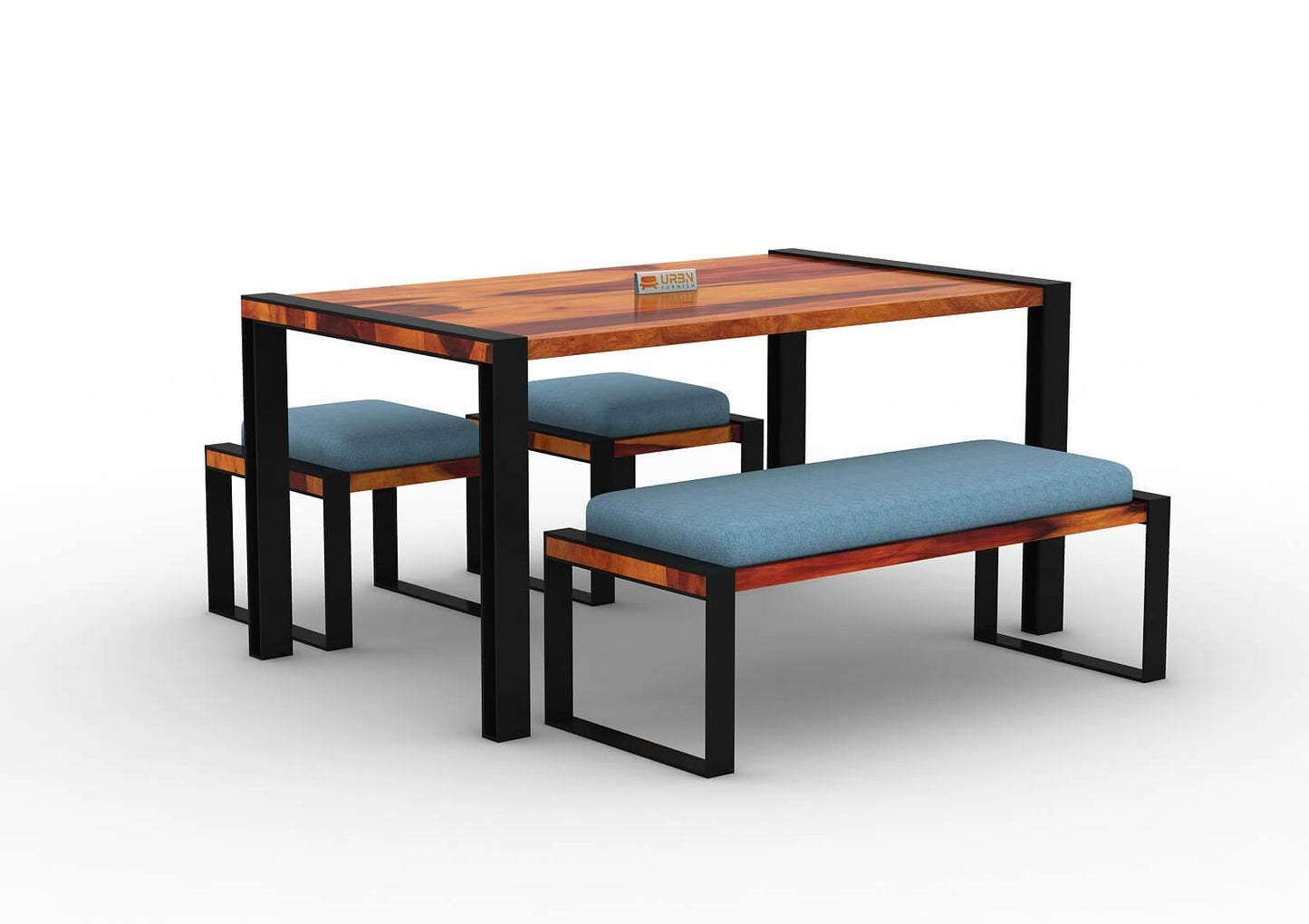 Milate-4-Seater-Dining-Set-With-Bench-Black-Honey-Blue_3