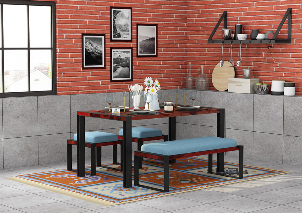 Milate-4-Seater-Dining-Set-With-Bench-Black-Mahogany-Blue_1