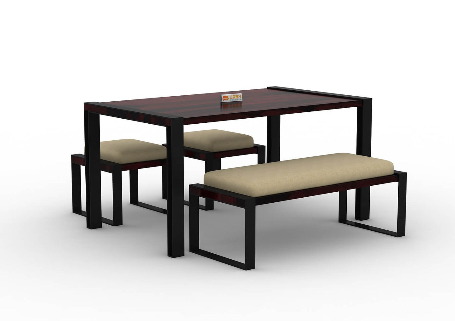 Milate-4-Seater-Dining-Set-With-Bench-Black-Walnut-Ivory_3