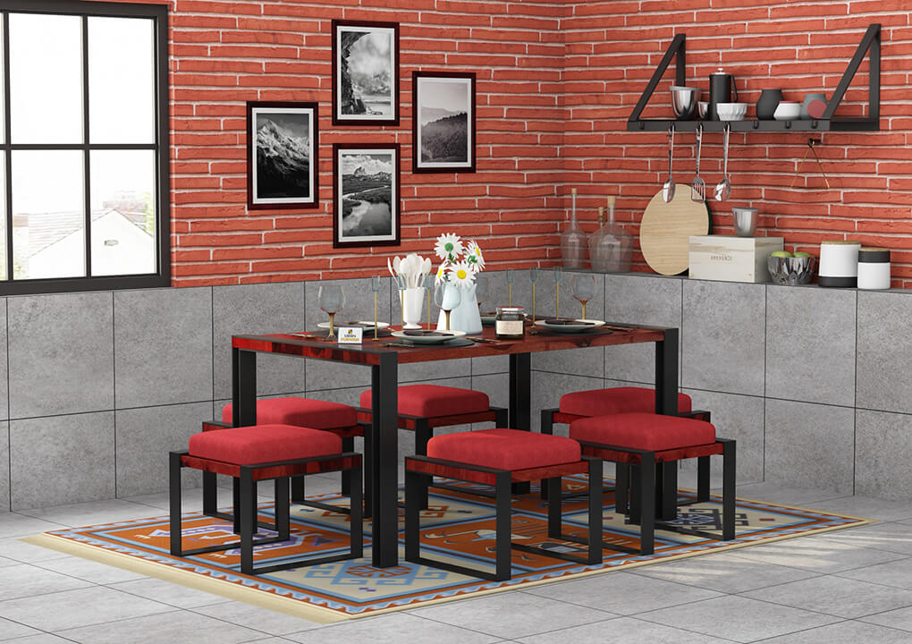 Milate-6-Seater-Dining-Set-Black-Mahogany-Red_1