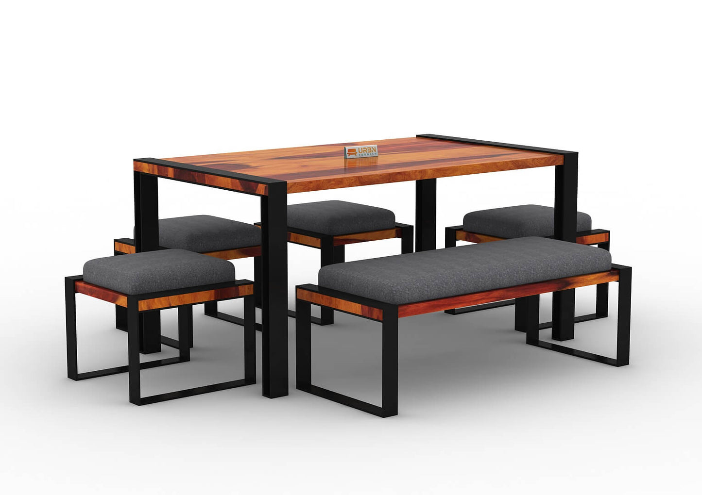Milate-6-Seater-Dining-Set-With-Bench-Black-Honey-Gray_3