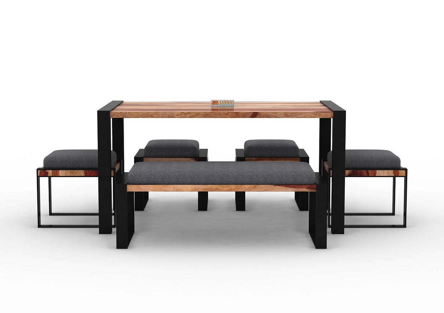 Milate-6-Seater-Dining-Set-With-Bench-Black-Natural-Gray_2