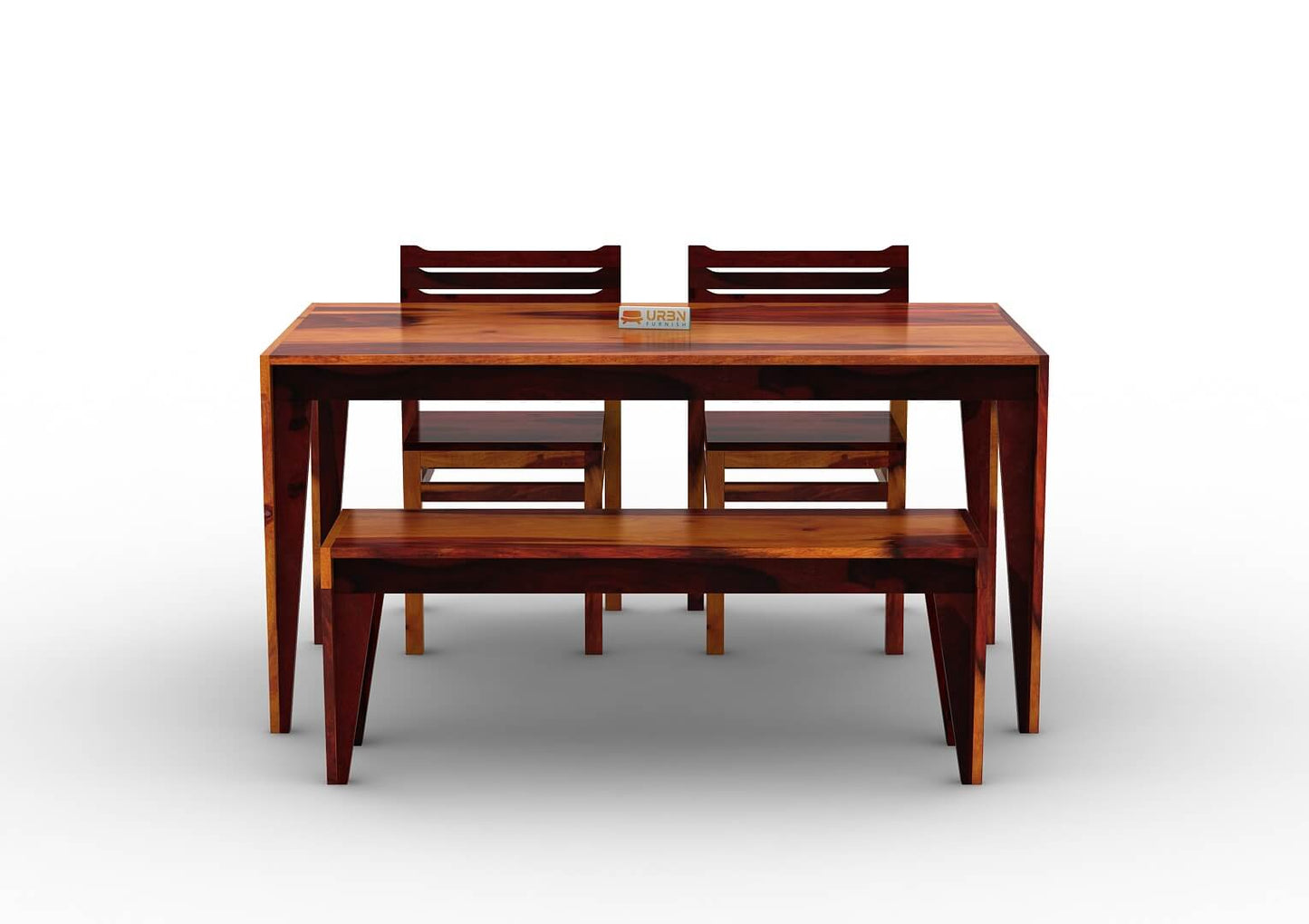 Minara-4-Seater-Dining-Set-With-Bench-Honey-Mahogany_2