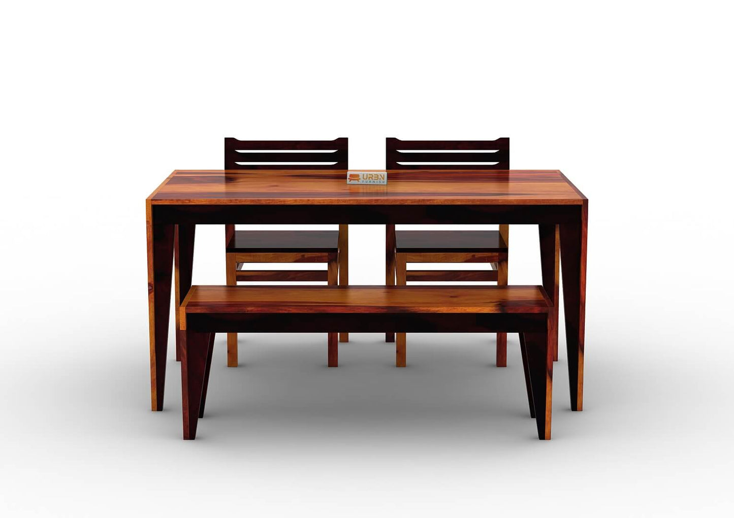 Minara-4-Seater-Dining-Set-With-Bench-Walnut-Honey_2