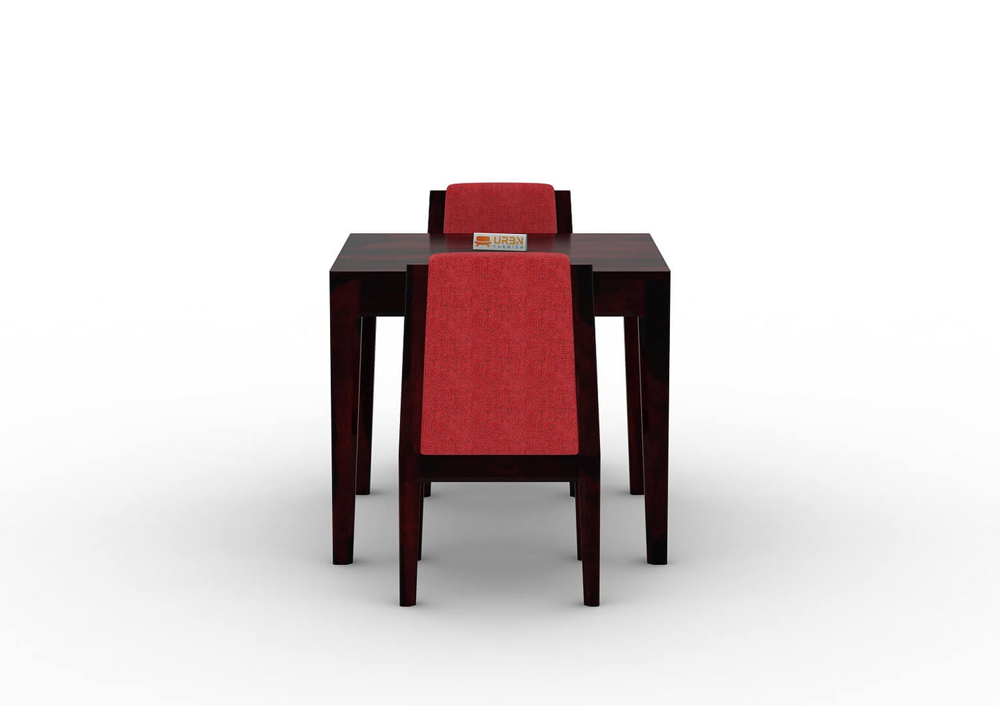 Munari-2-Seater-Dining-Set-Walnut-Red_2