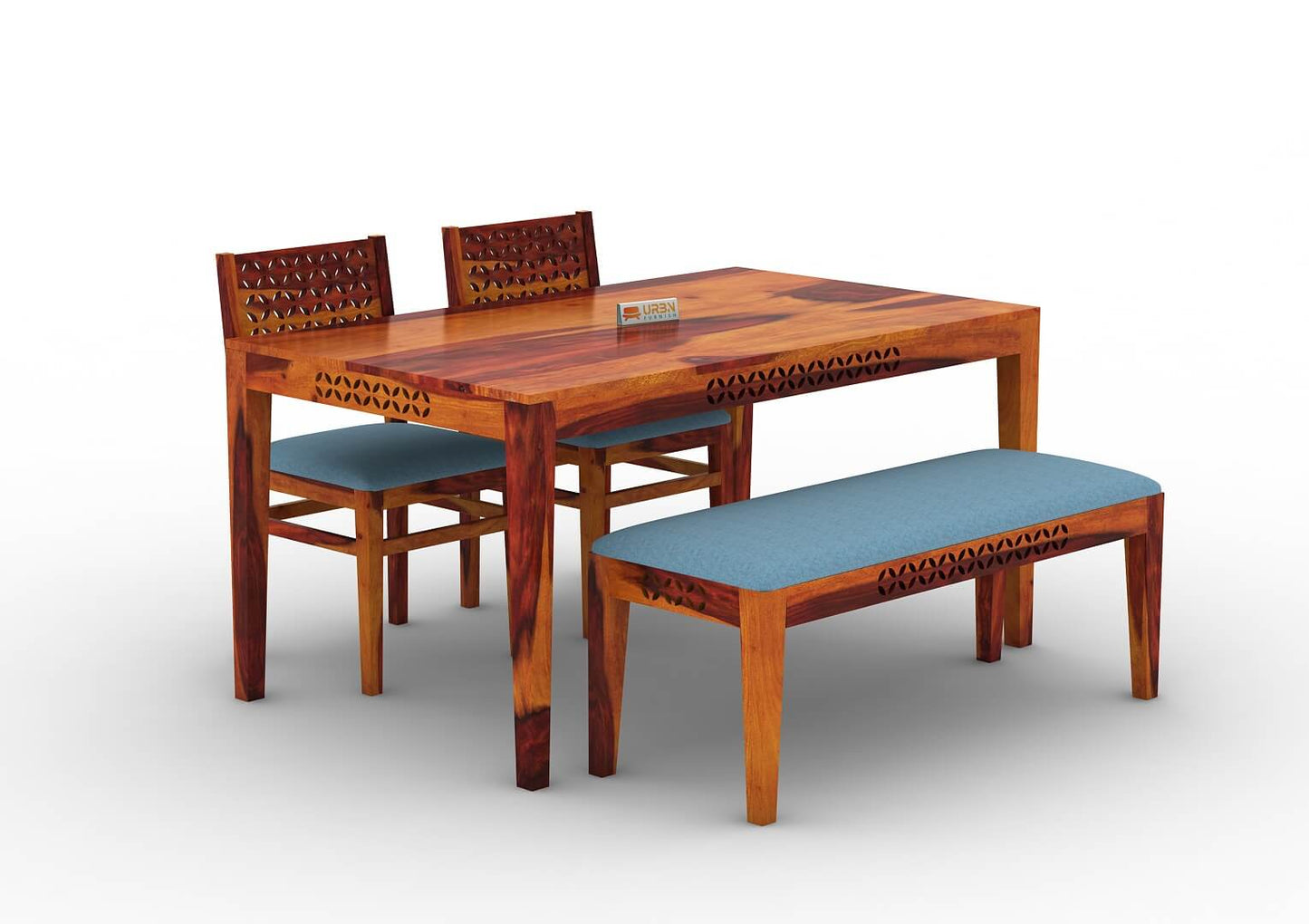 Muse-4-Seater-Dining-Set-With-Bench-Cushioned-Honey-Blue_3_8ff48db5-c6bd-464f-b3e5-cf6e6dbdd2ec