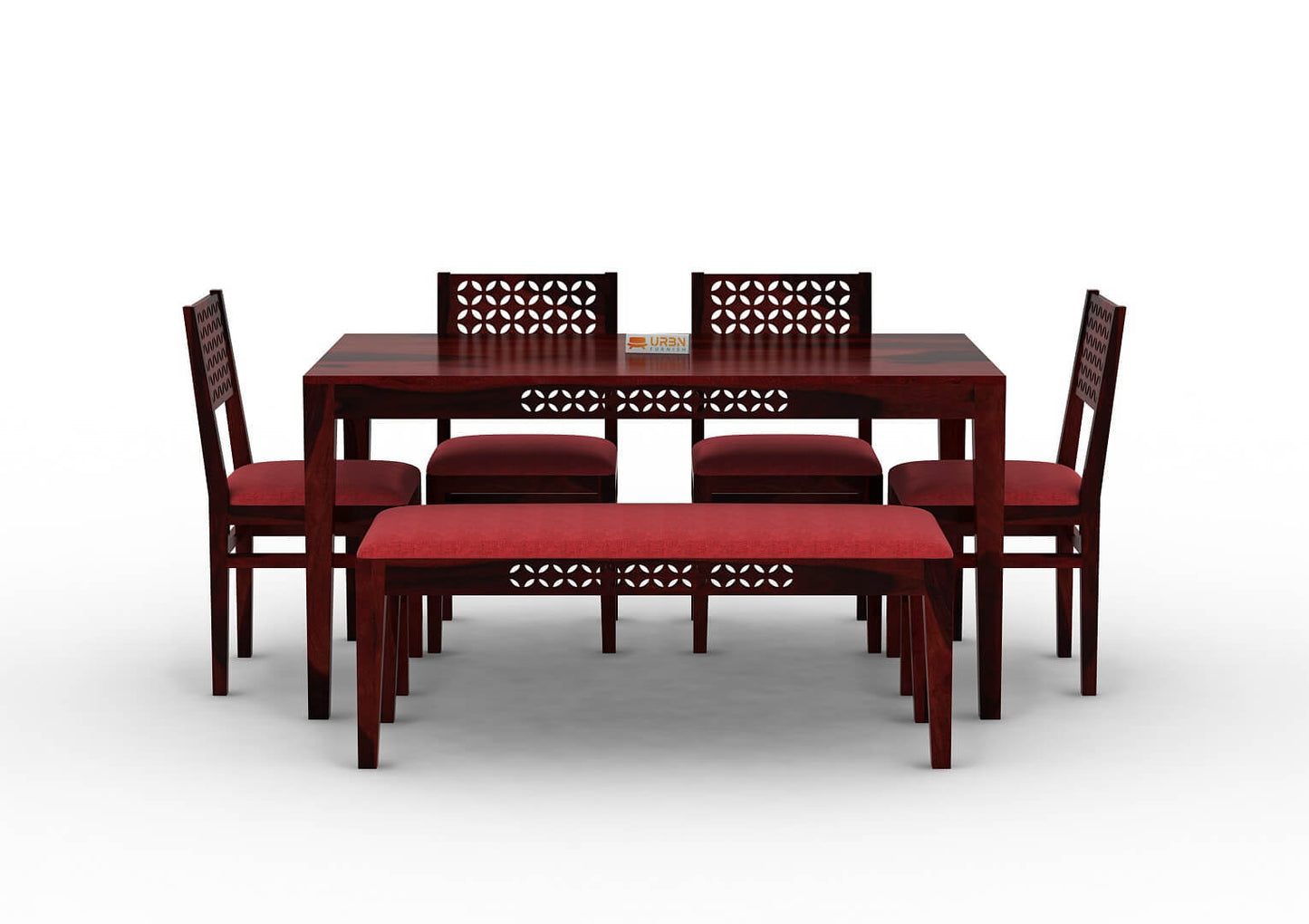 Muse-6-Seater-Dining-Set-With-Bench-Cushioned-Mahogany-Red_2