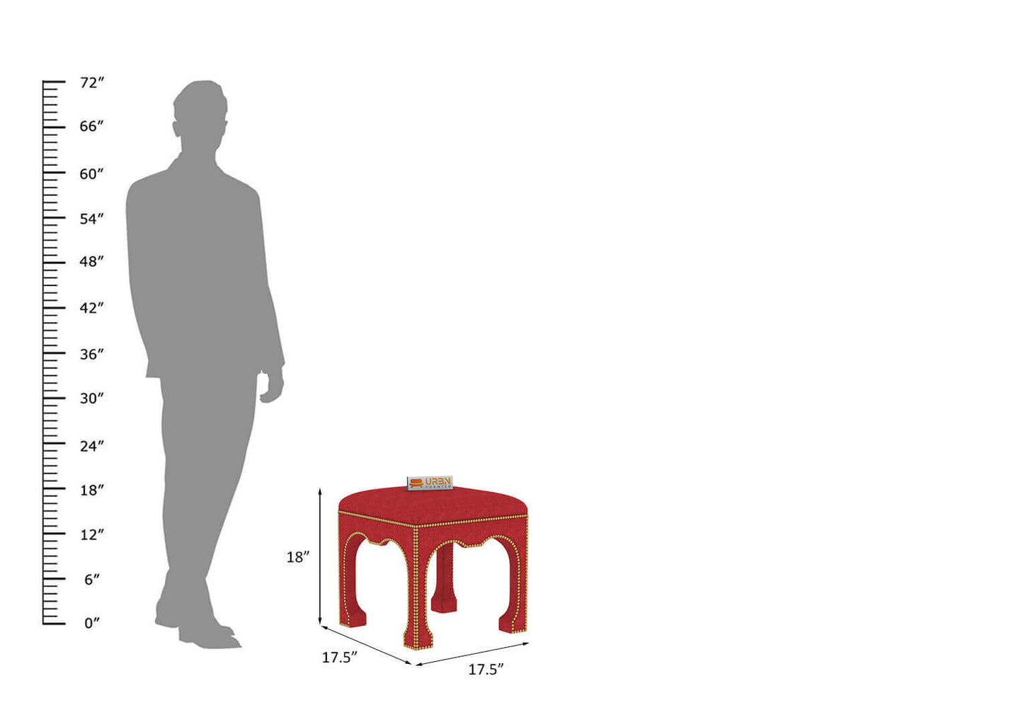 Narment Ottoman - Urbnfurnish