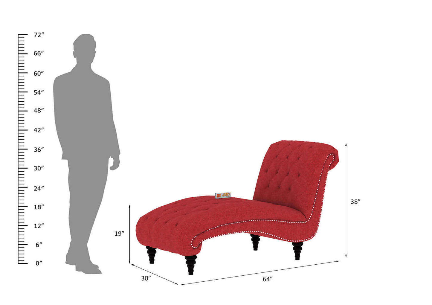 Ovine Chaise Lounge - Urbnfurnish