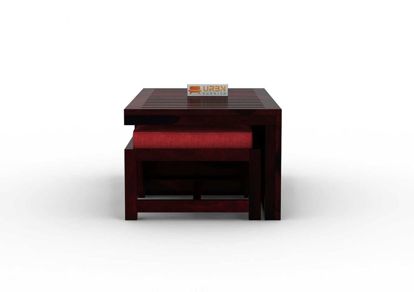 Paladin-Coffee-Table-Set-With-Two-Stools-Walnut-Red_3