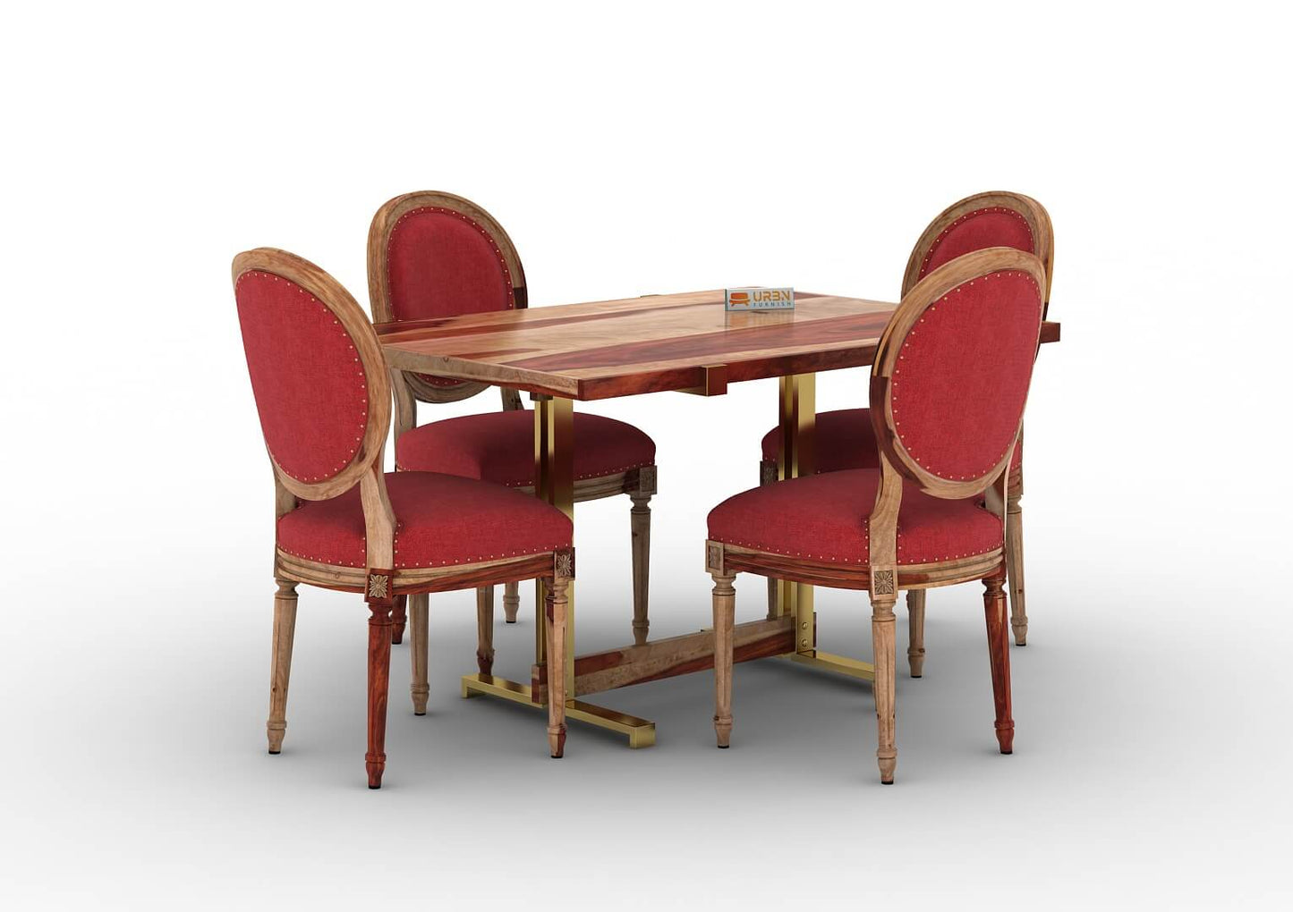 Pinecone-4-Seater-Dining-Set-Golden-Natural-Red_3