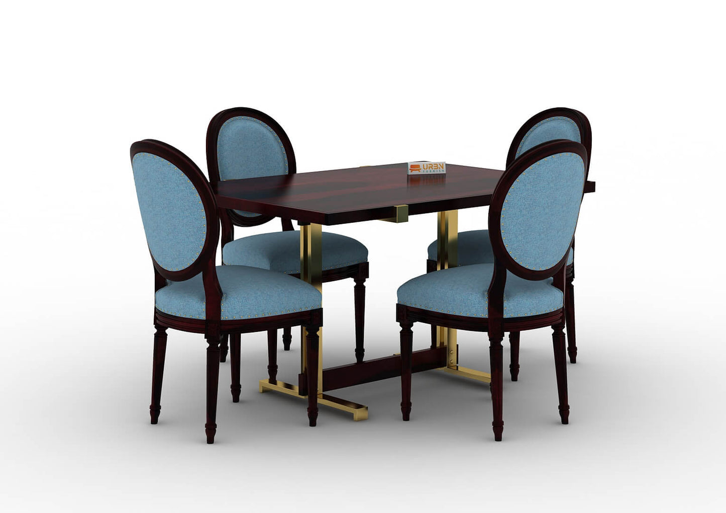 Pinecone-4-Seater-Dining-Set-Golden-Walnut-Blue_3