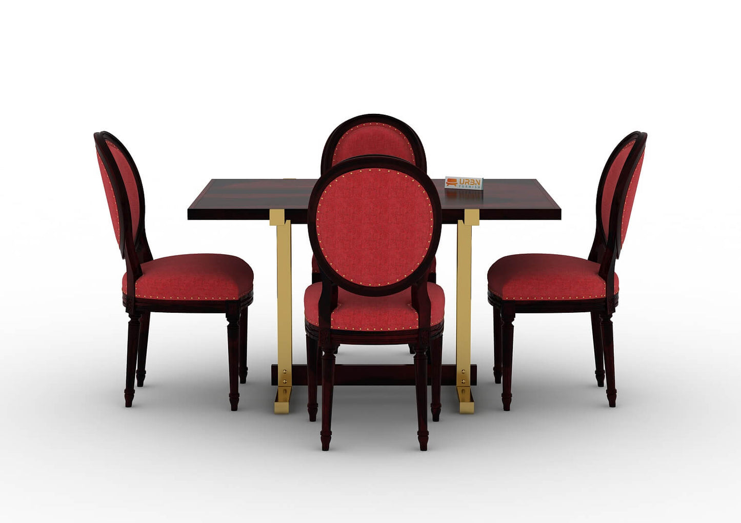 Pinecone-4-Seater-Dining-Set-Golden-Walnut-Red_2