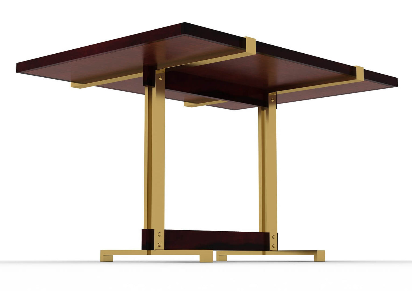 Pinecone-4-Seater-Table-Golden-Walnut_4