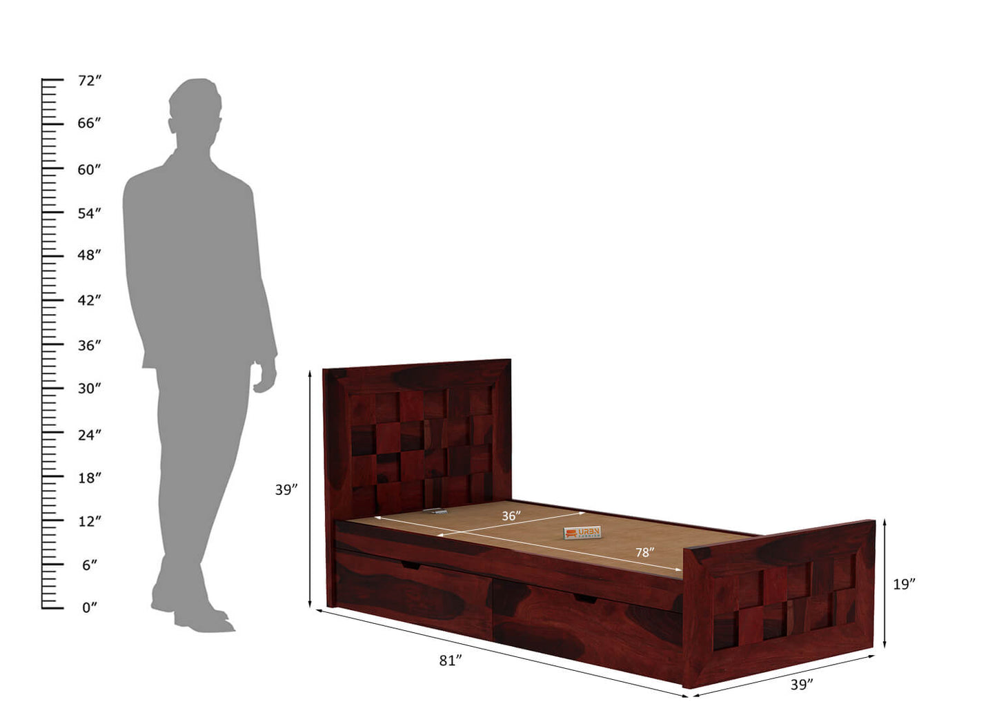 Plausible-Single-Bed-With-Storage-Mahogany_9
