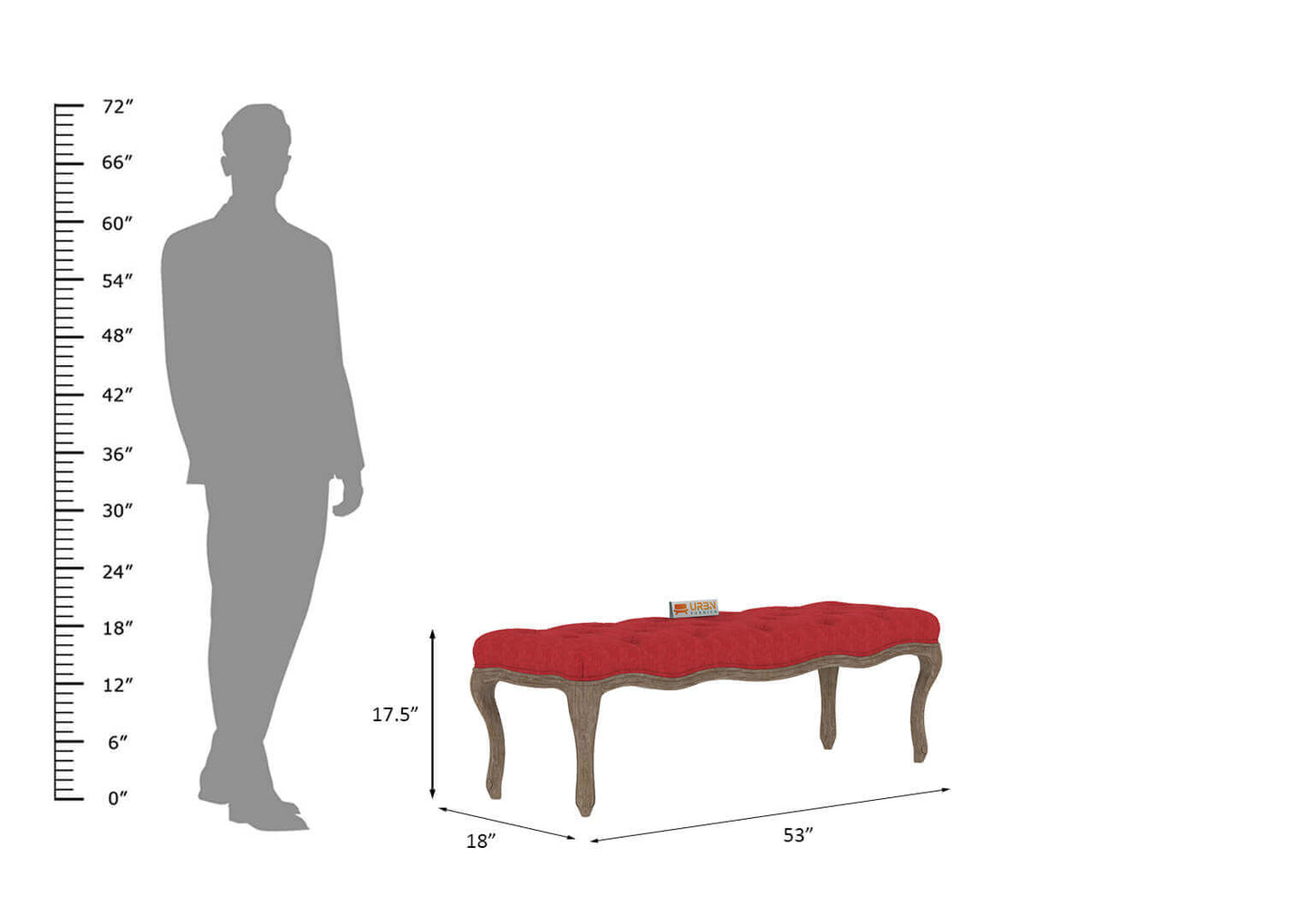 Rega Bench - Urbnfurnish