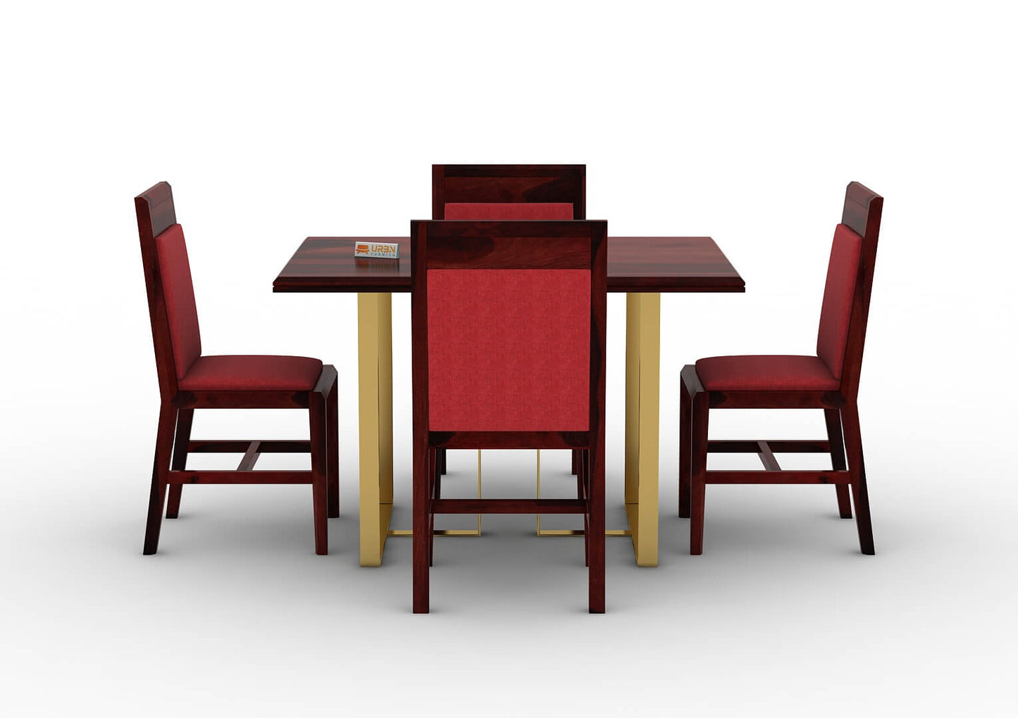 Ritaya-4-Seater-Dining-Set-Golden-Mahogany-Red_2
