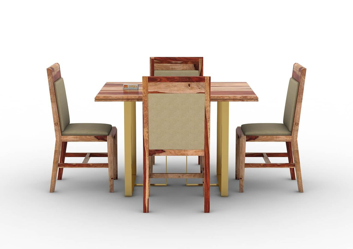 Ritaya-4-Seater-Dining-Set-Golden-Natural-Ivory_2