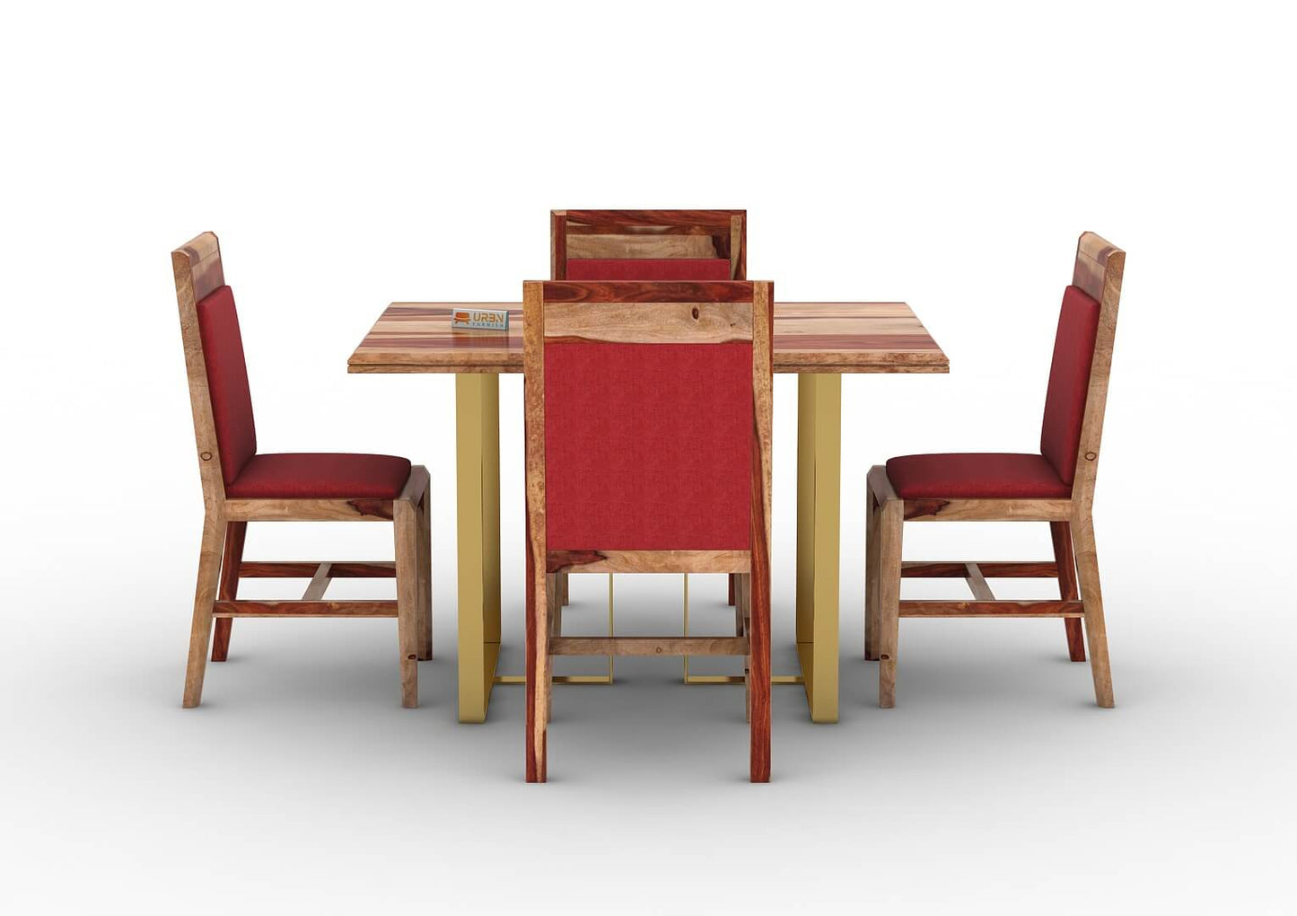 Ritaya-4-Seater-Dining-Set-Golden-Natural-Red_2