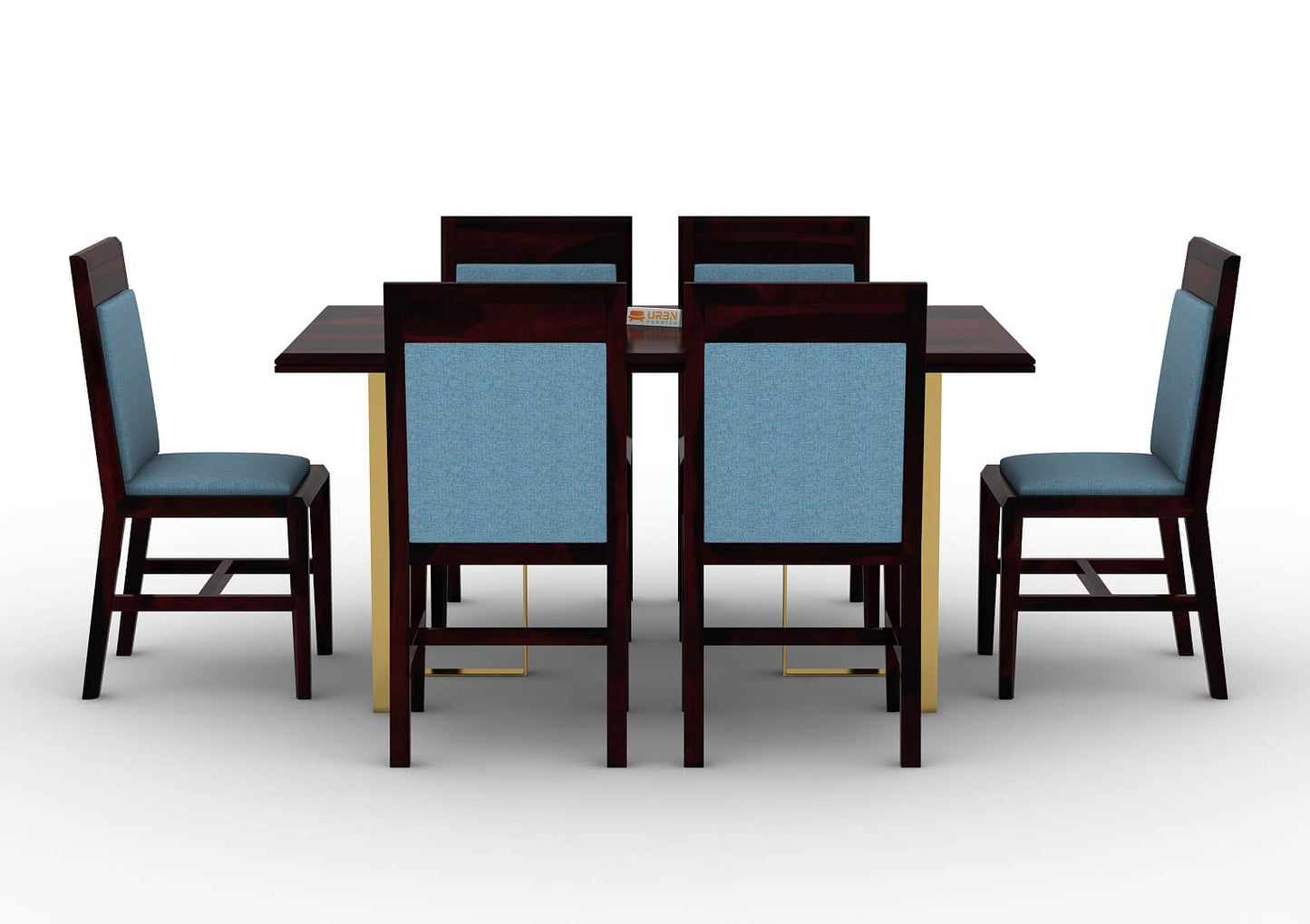 Ritaya-6-Seater-Dining-Set-Golden-Walnut-Blue_2