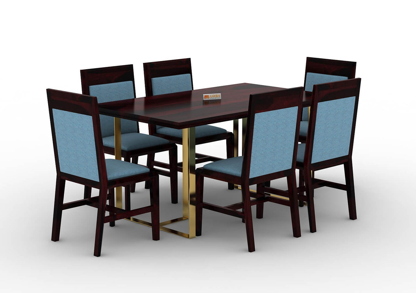Ritaya-6-Seater-Dining-Set-Golden-Walnut-Blue_3