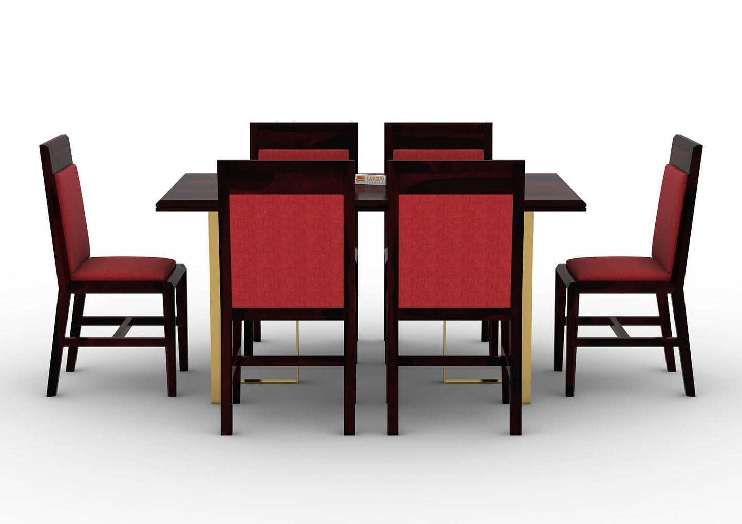 Ritaya-6-Seater-Dining-Set-Golden-Walnut-Red_2