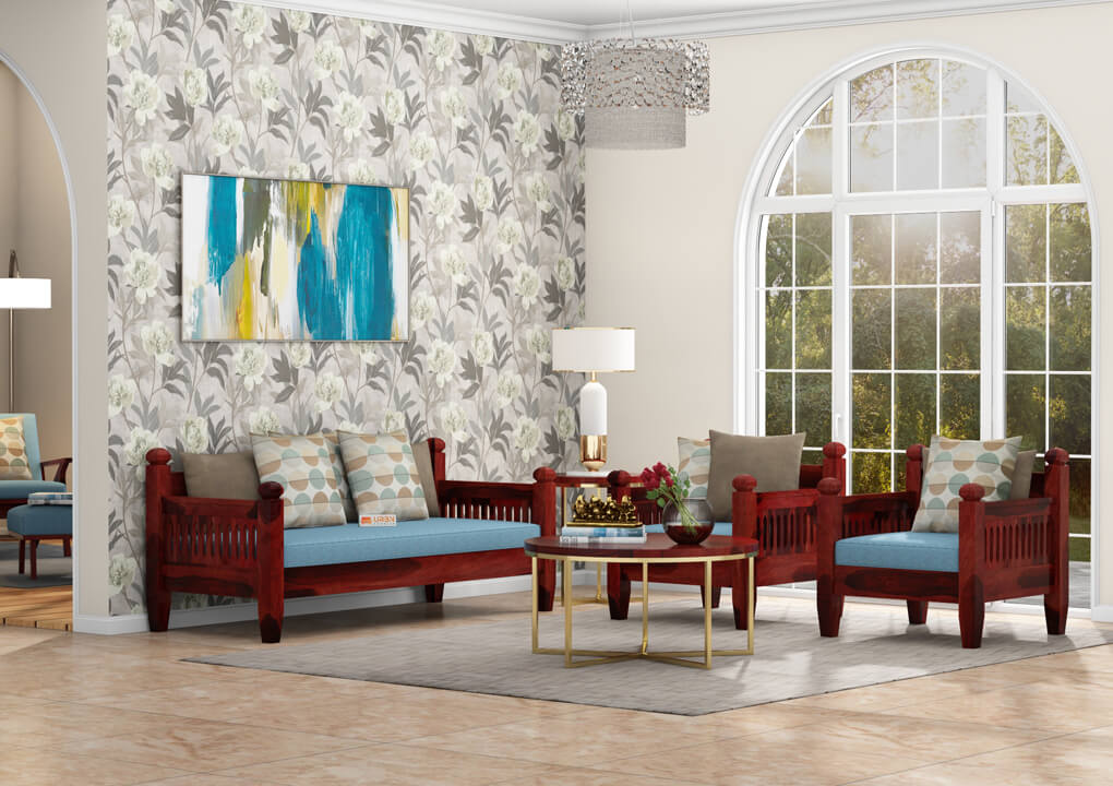 Ruby-Wooden-3-1-1-Sofa-Set-Mahogany-Blue_1