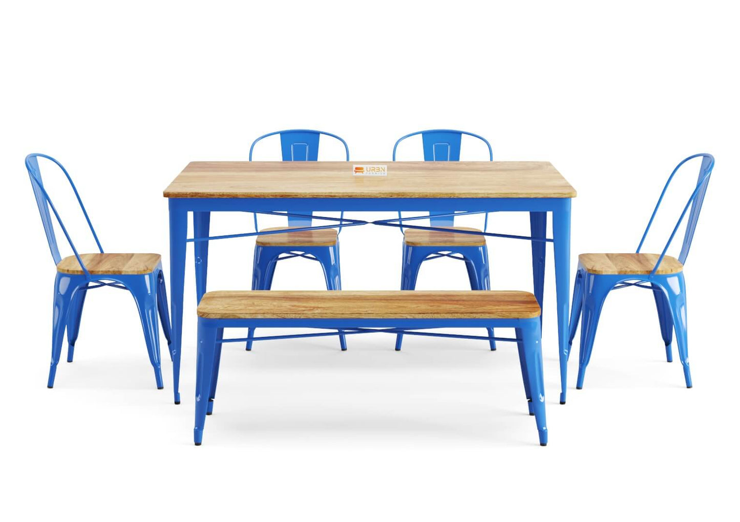 Sensa-6-Seater-Dining-Set-With-Bench-Blue-Mango_2