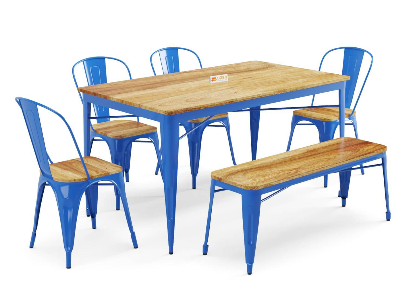 Sensa-6-Seater-Dining-Set-With-Bench-Blue-Mango_3