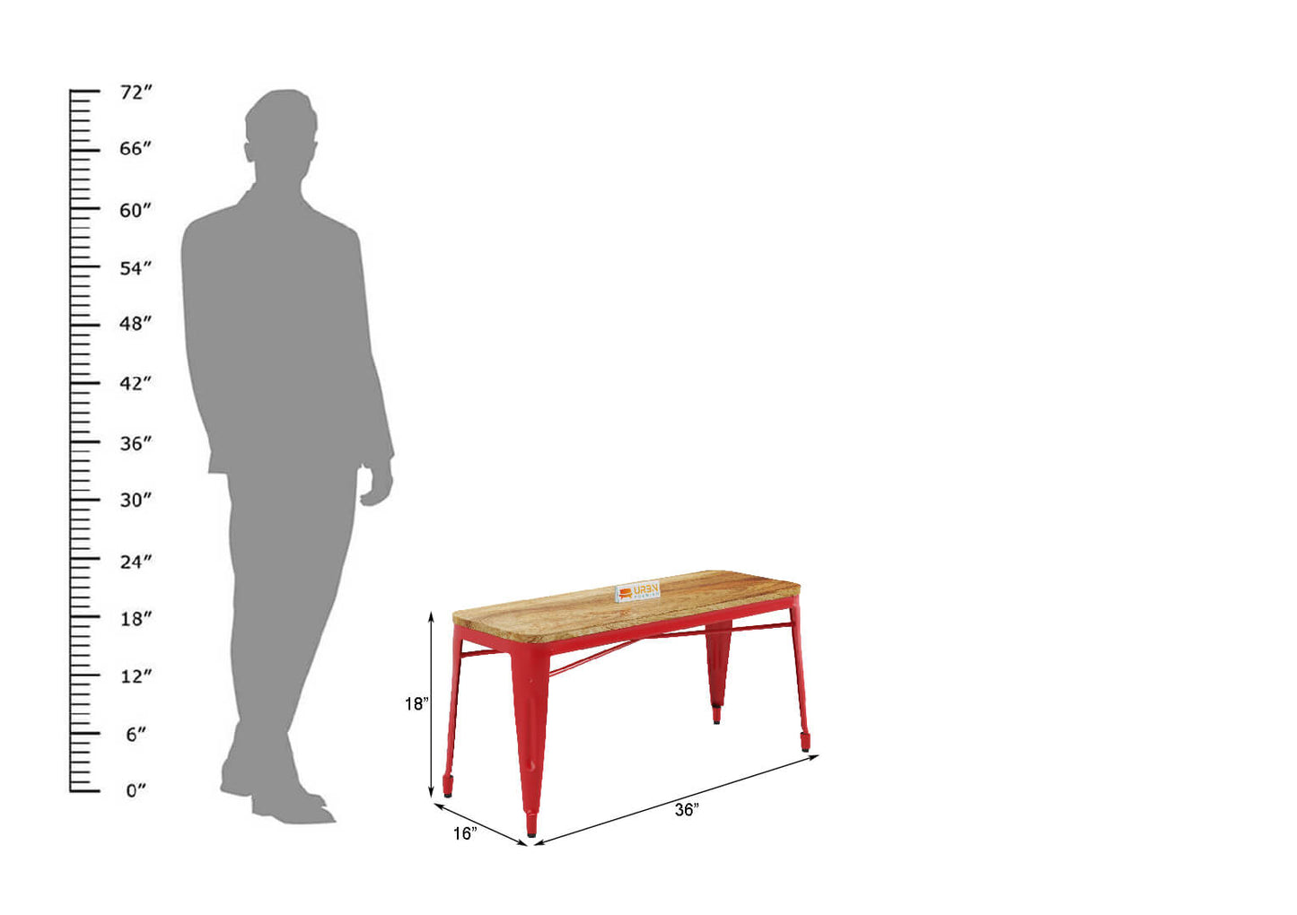 Sensa Compact Bench - Urbnfurnish