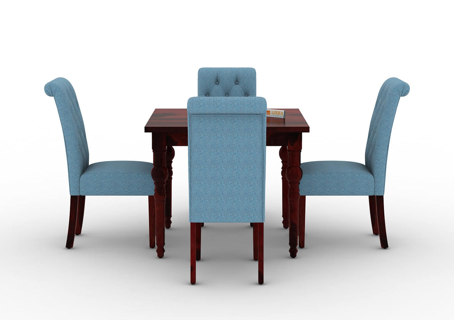 Shivami-4-Seater-Dining-Set-Mahogany-Blue_2