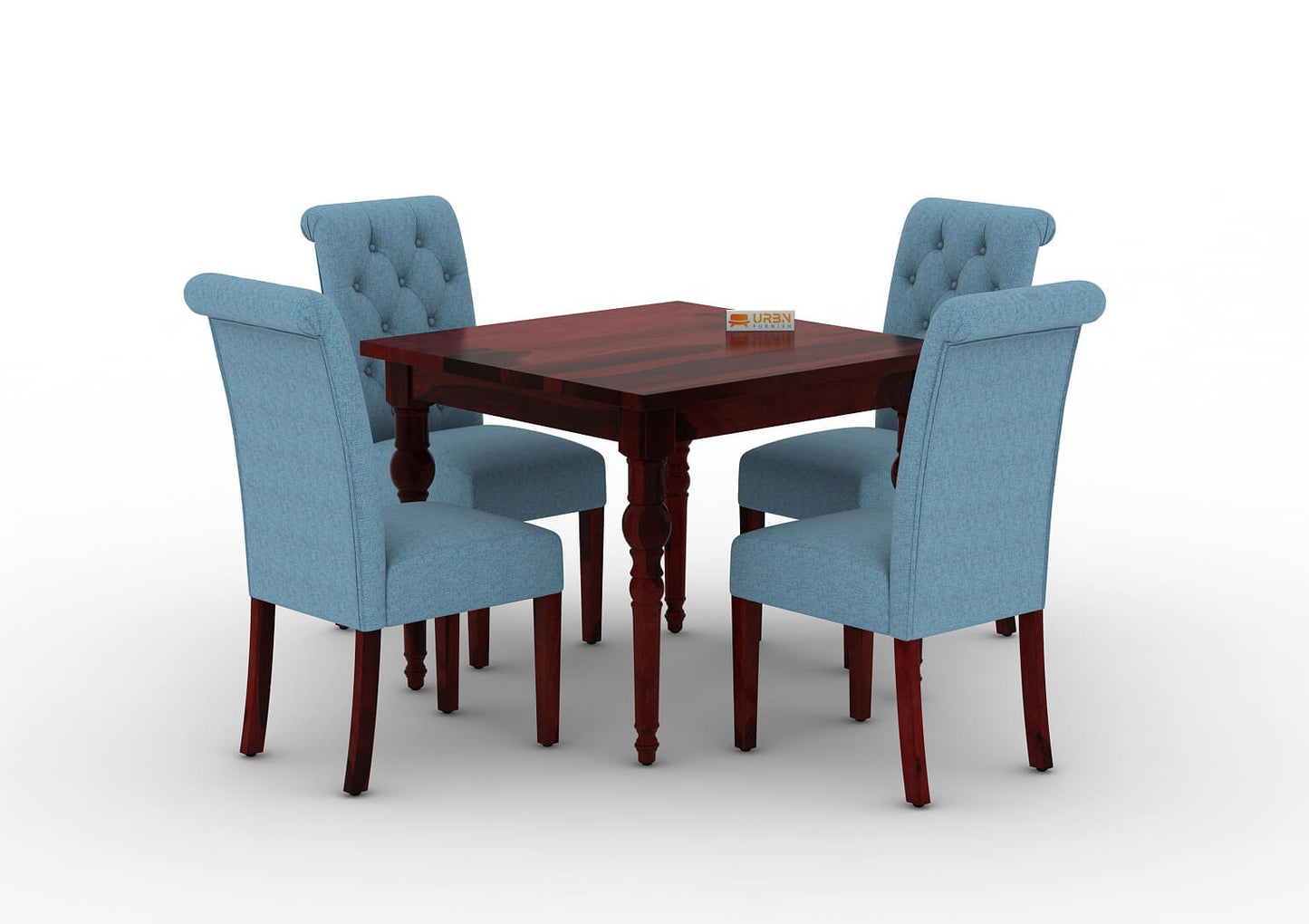 Shivami-4-Seater-Dining-Set-Mahogany-Blue_3