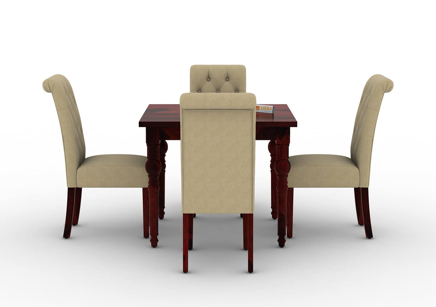 Shivami-4-Seater-Dining-Set-Mahogany-Ivory_2