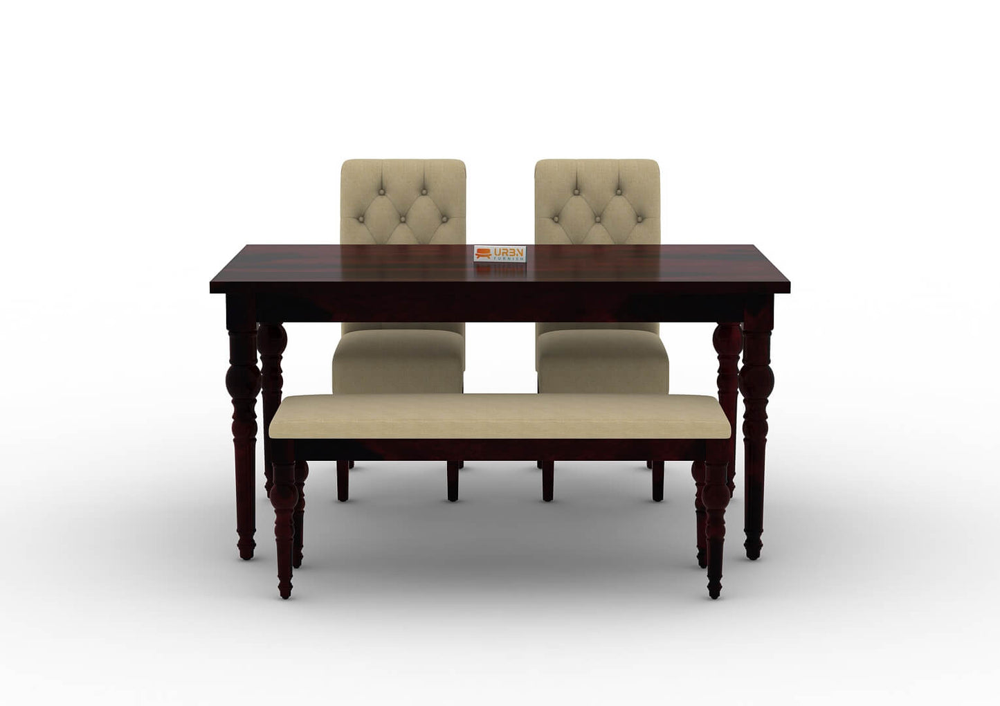 Shivami-4-Seater-Dining-Set-With-Bench-Walnut-Ivory_2