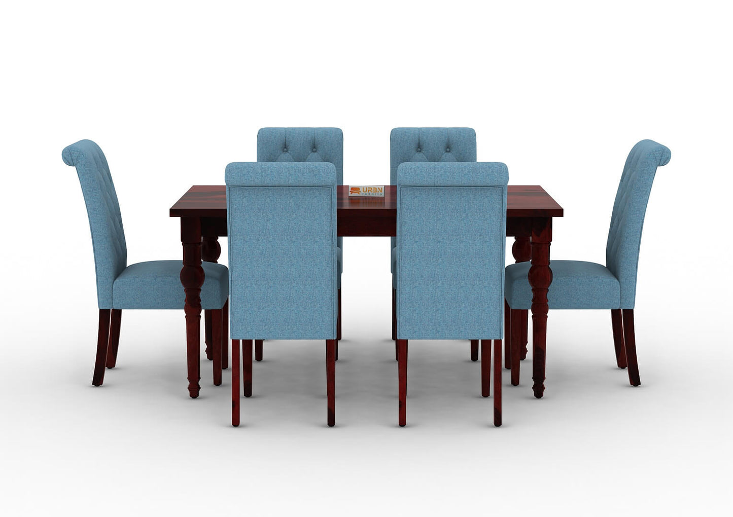 Shivami-6-Seater-Dining-Set-Mahogany-Blue_2