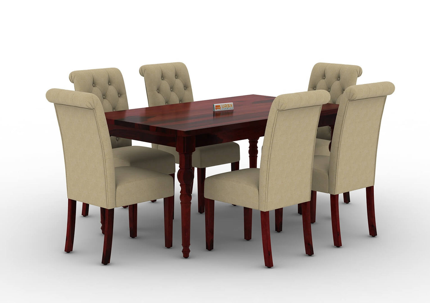 Shivami-6-Seater-Dining-Set-Mahogany-Ivory_3