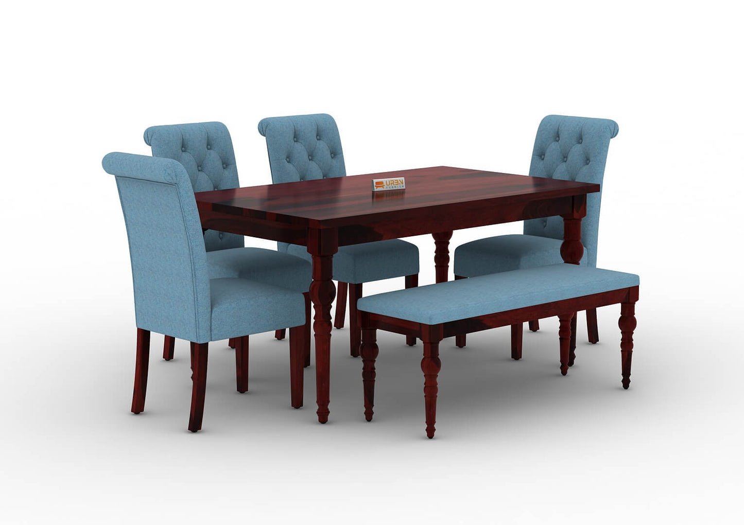 Shivami-6-Seater-Dining-Set-With-Bench-Mahogany-Blue_3