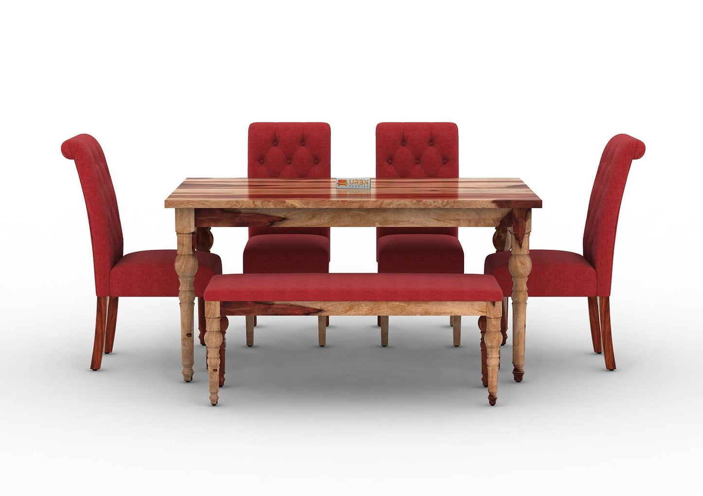 Shivami-6-Seater-Dining-Set-With-Bench-Natural-Red_2