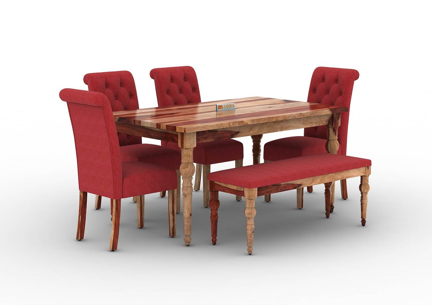 Shivami-6-Seater-Dining-Set-With-Bench-Natural-Red_3