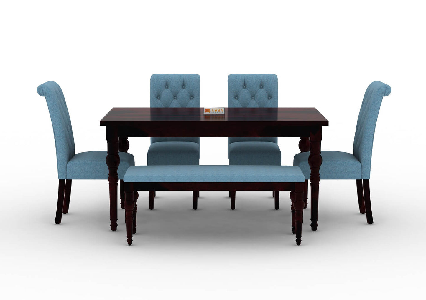 Shivami-6-Seater-Dining-Set-With-Bench-Walnut-Blue_2