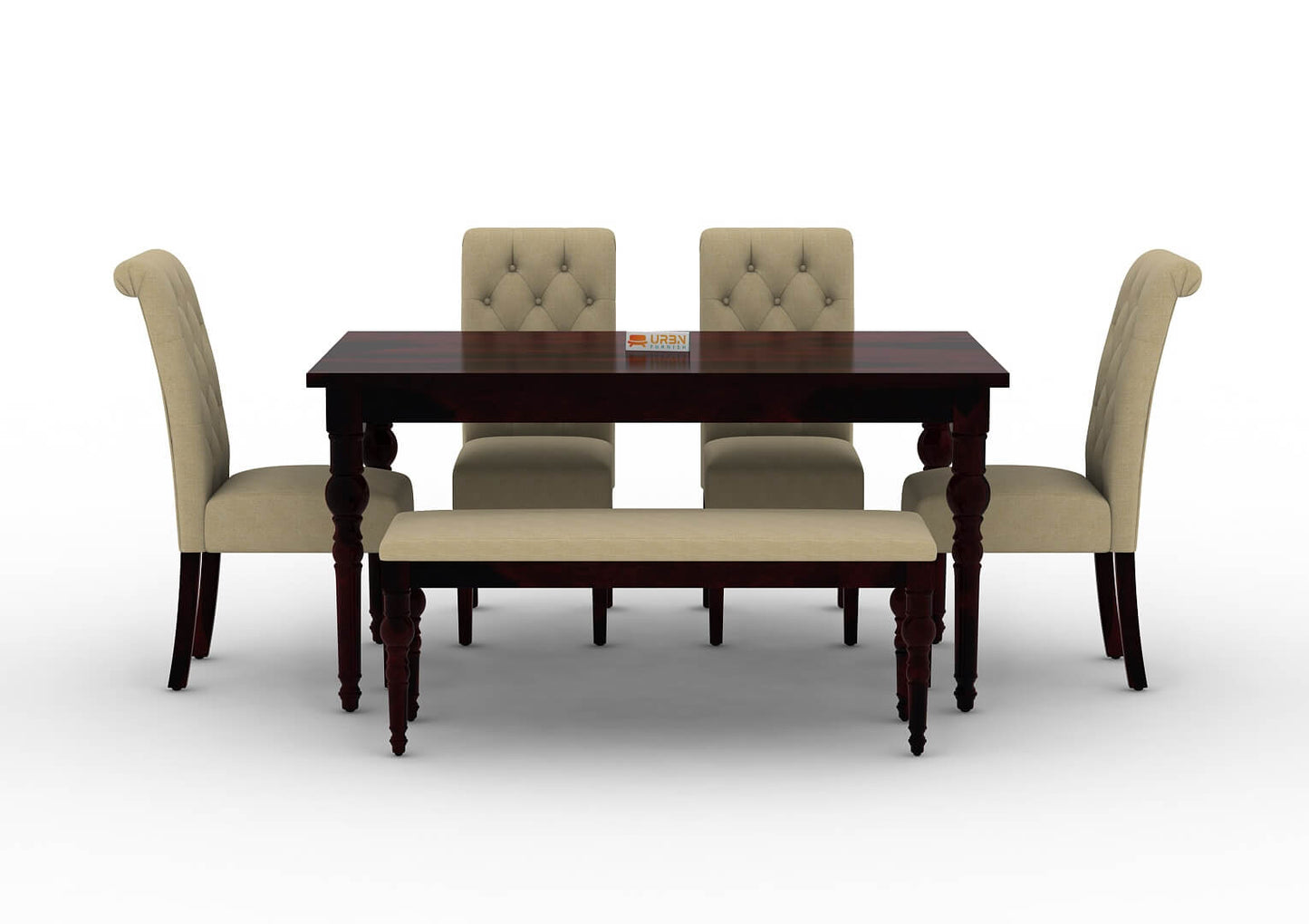 Shivami-6-Seater-Dining-Set-With-Bench-Walnut-Ivory_2