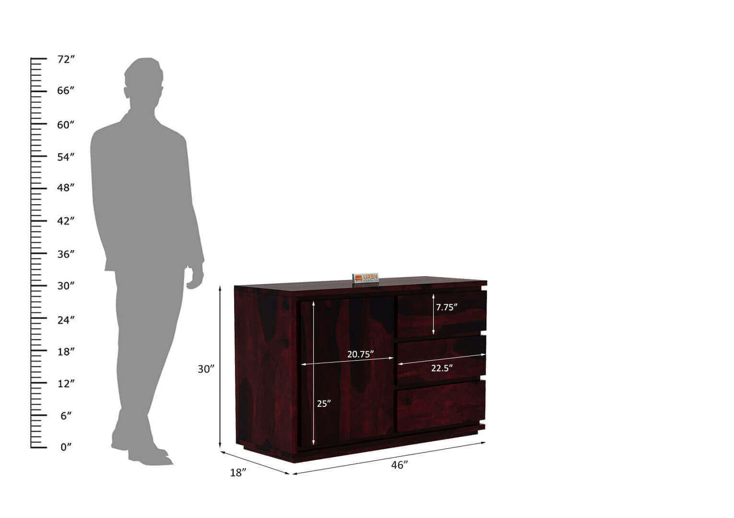 Solandis Chest Of Drawer - Urbnfurnish