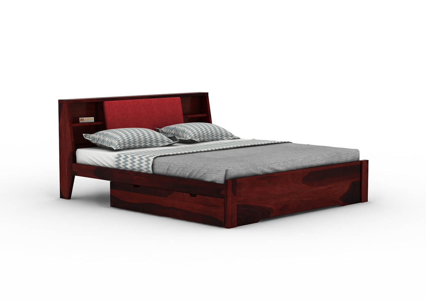 Space-Empress-Bed-With-Drawer-Storage-Mahogany-Red_5