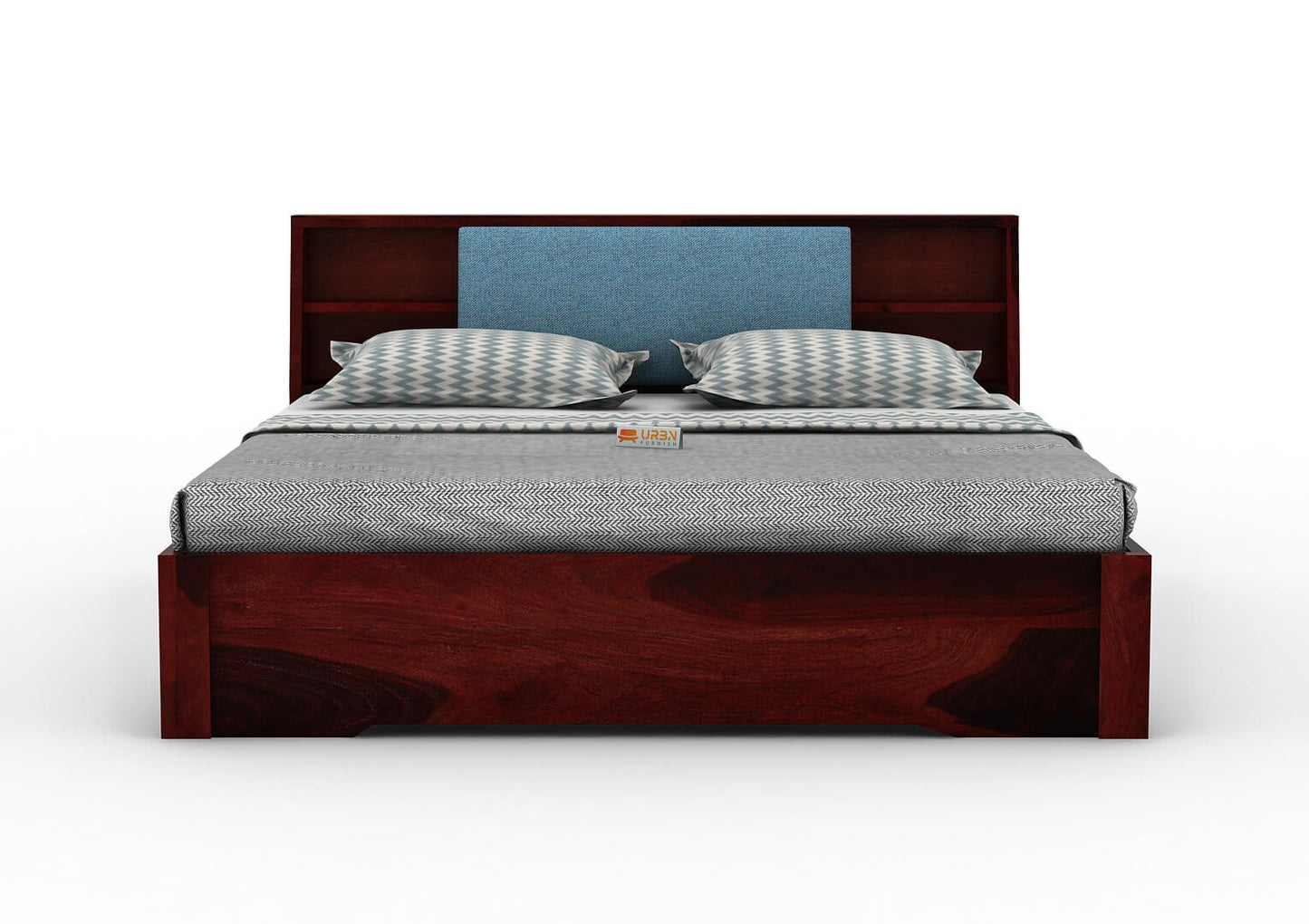 Space-Empress-Hydraulic-Bed-Mahogany-Blue_4