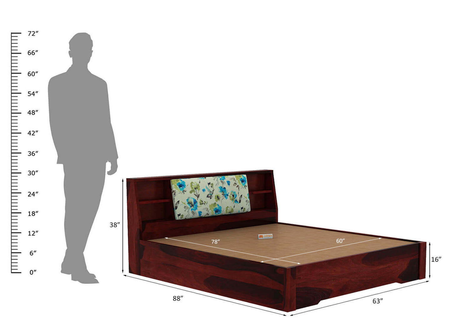 Space-Empress-Hydraulic-Bed-Mahogany-Printed_9_-Queen-Size