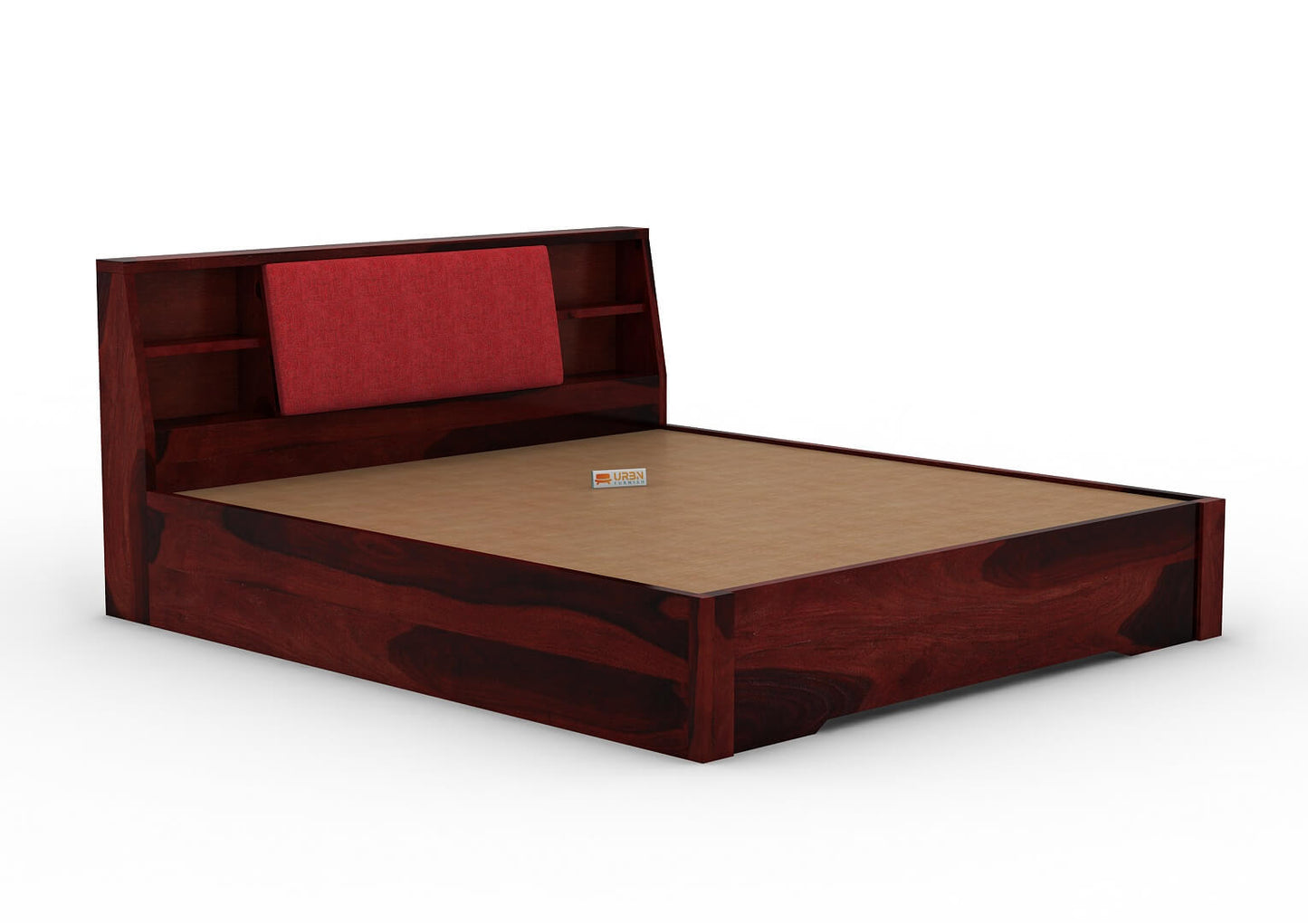 Space-Empress-Hydraulic-Bed-Mahogany-Red_6