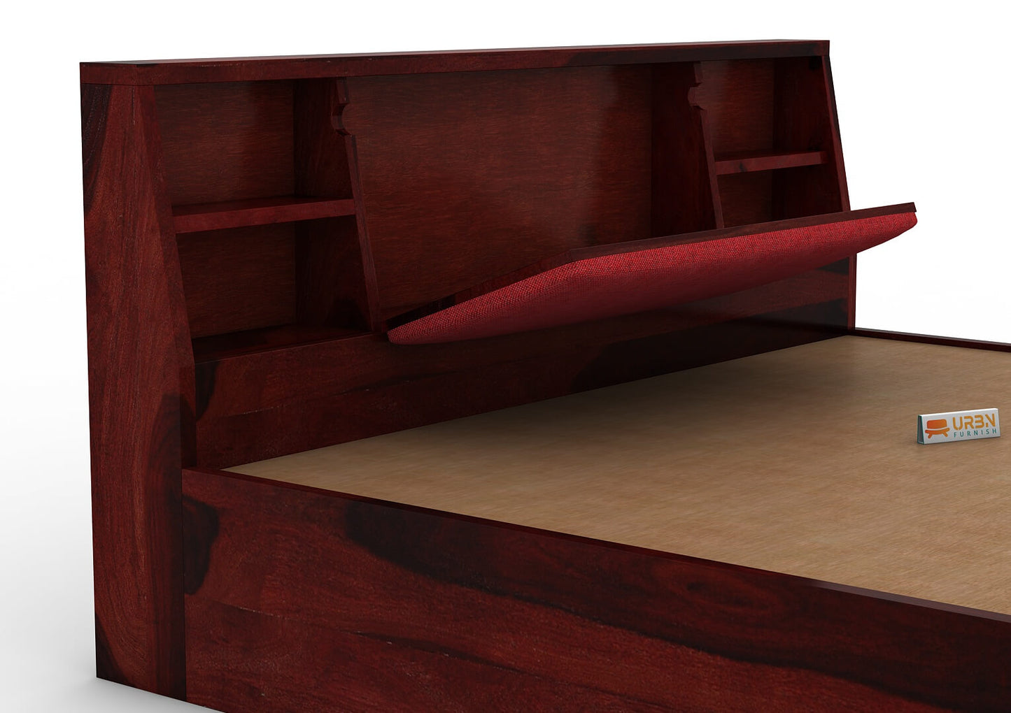 Space-Empress-Hydraulic-Bed-Mahogany-Red_7