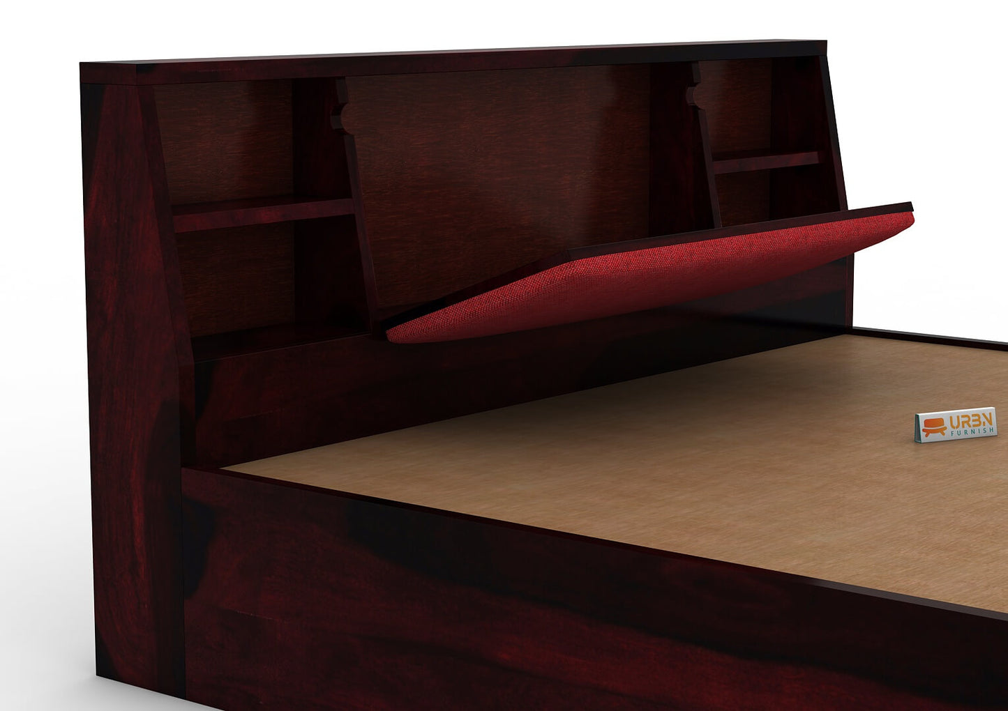 Space-Empress-Hydraulic-Bed-Walnut-Red_7